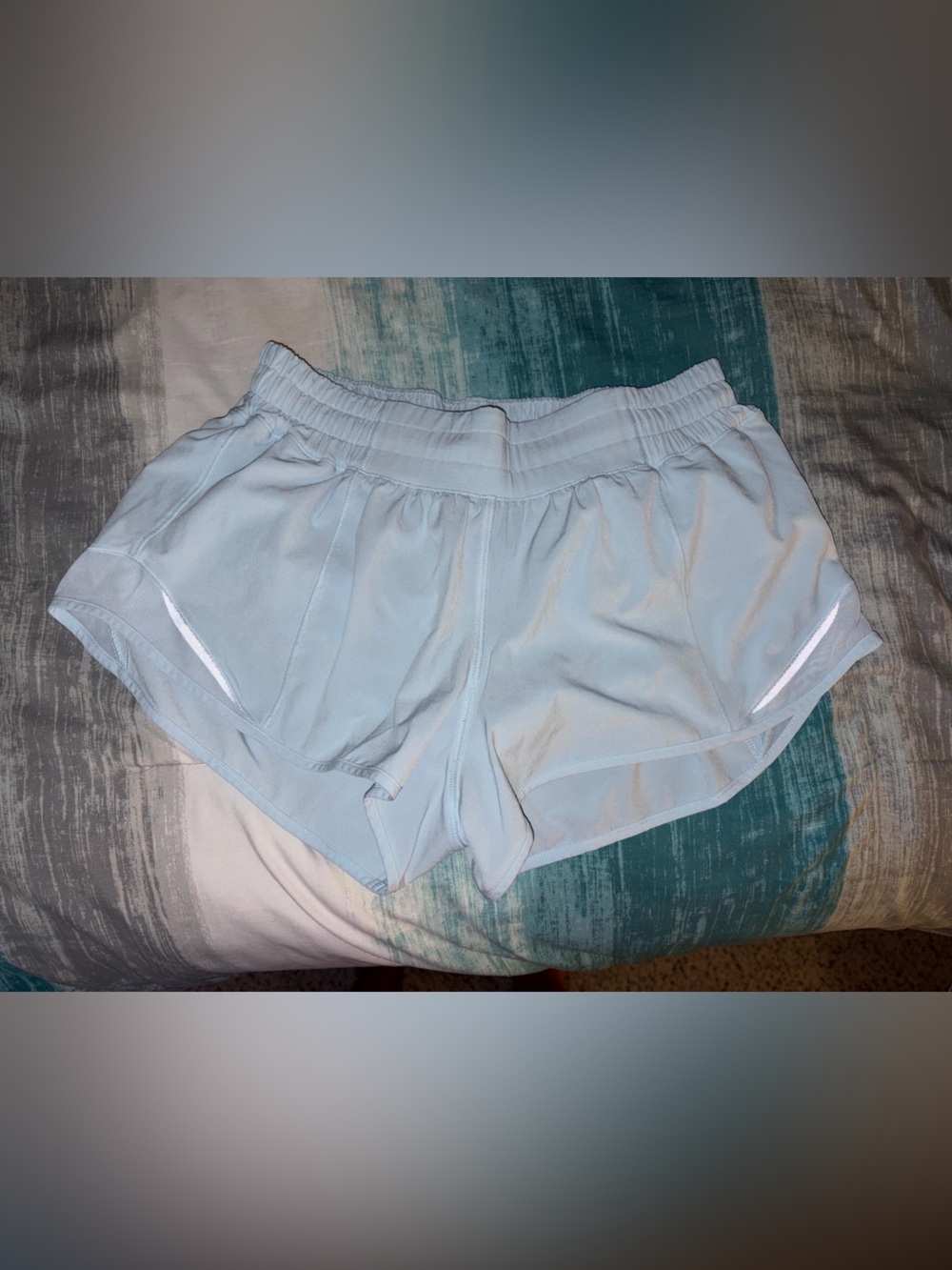 lululemon athletica Light Blue Women's Athletic Shorts